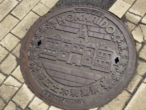 上士幌町のマンホール