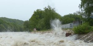 大雨のトラブル